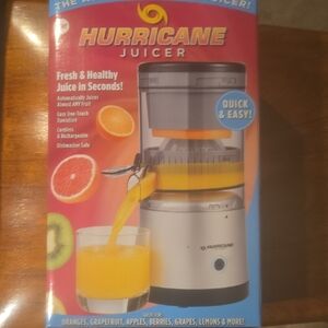 — Silver and Yellow Electric Citrus Juicer